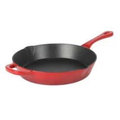 Crock-Pot Artisan Enameled Cast Iron Round Skillet In Gradient Red 14 Crock-Pot Artisan Enameled Cast Iron Round Skillet In Gradient Red -Cookware Store GUEST f334d17b 3058 4786 aa3e 2ed4262d45dc