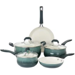 Oster® Oster Corbett 8 Piece Nonstick Aluminum Cookware Set In Blue -Cookware Store GUEST f33866c0 8c9a 4878 ac71 44bc46f81b8e