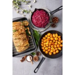 Scanpan Classic 15.25" X 10.5" Roasting Pan, 5.25 Qt. -Cookware Store GUEST f340b63d ad9b 4117 8bad 3cc97155ddf4