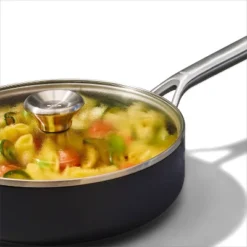 OXO 10pc Ceramic Pro Non-Stick Cookware Set Gray: Aluminum, Dishwasher-Safe, Induction & Gas Compatible, Lifetime Warranty -Cookware Store GUEST f3480de9 ce50 4385 9a64 817efd426eef