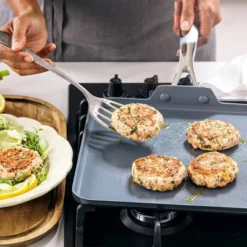 GreenPan Valencia Pro 11" Ceramic Square Griddle Black -Cookware Store GUEST f36f9fe5 0710 487f abe1 90e433619d87