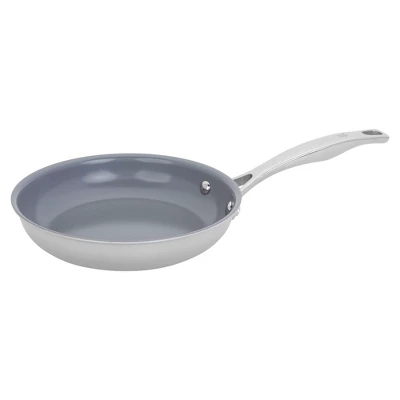 Henckels Clad H3 8-inch Stainless Steel Ceramic Nonstick Fry Pan 8 Henckels Clad H3 8-inch Stainless Steel Ceramic Nonstick Fry Pan - Image 6