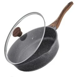 Itopfox Nonstick Skillet With Lid, Deep Frying Pan, Saute Pan, Stay-cool Handle, Healthy Stone Cookware, Induction Compatible 19 Itopfox Nonstick Skillet With Lid, Deep Frying Pan, Saute Pan, Stay-cool Handle, Healthy Stone Cookware, Induction Compatible -Cookware Store GUEST f416e663 9b55 49fc 8740 74c806388da5