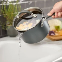 Circulon A1 Series With ScratchDefense Technology 10pc Nonstick Induction Cookware Set: Dishwasher-Safe, Tempered Glass Lids -Cookware Store GUEST f4611b64 c0fe 4140 912b 34dcbbb20dc4