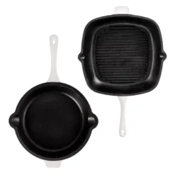 BergHOFF Neo 2Pc Cast Iron Cookware Set, 10" Fry Pan & 11" Grill Pan 37 BergHOFF Neo 2Pc Cast Iron Cookware Set, 10" Fry Pan & 11" Grill Pan -Cookware Store GUEST f4df3f36 d868 47ad 80de 771ecf6f2698