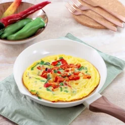 Oster® Oster Amberg Choice 8 Inch Ceramic Nonstick Forged Aluminum Frying Pan In Off-White -Cookware Store GUEST f536d5b1 8aad 43bc af0a 6e2a9db99579