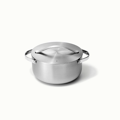 Caraway Home 6.5qt Stainless Steel Dutch Oven With Lid: Lifetime Warranty, Hand Wash, Electric & Gas Compatible 5 Caraway Home 6.5qt Stainless Steel Dutch Oven With Lid: Lifetime Warranty, Hand Wash, Electric & Gas Compatible - Image 3