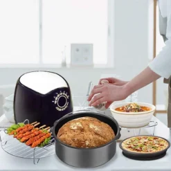 Itopfox 9 Inch Air Fryer Accessories Set With Cupcake Pan, Pizza Pan, Silicone Baking Cup, Recipe Cookbook For 5.3Qt - 6.8Qt Air Fryers 14 Itopfox 9 Inch Air Fryer Accessories Set With Cupcake Pan, Pizza Pan, Silicone Baking Cup, Recipe Cookbook For 5.3Qt - 6.8Qt Air Fryers -Cookware Store GUEST f6896737 5952 4545 a601 5077f837d673