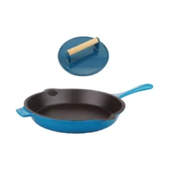 BergHOFF Neo 2Pc Cast Iron Cookware Set, 10" Fry Pan & Steak Press -Cookware Store GUEST f735e08a f3da 4f04 a435 fddd30237da8