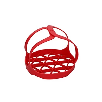 Instant Pot Official Silicone Bakeware Sling - Multi-Use, Heat-Resistant, BPA-Free, Compatible With 6-Quart And 8-Quart Cookers, Red 5 Instant Pot Official Silicone Bakeware Sling - Multi-Use, Heat-Resistant, BPA-Free, Compatible With 6-Quart And 8-Quart Cookers, Red - Image 3