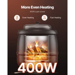 VEVOR Electric Soup Warmer, 10QT Commercial Soup Kettle With 304 Stainless Steel Detachable Insert Pot, 95~176°F Adjustable Temperature, Black 14 VEVOR Electric Soup Warmer, 10QT Commercial Soup Kettle With 304 Stainless Steel Detachable Insert Pot, 95~176°F Adjustable Temperature, Black -Cookware Store GUEST f8bbad62 56c1 4f3f 92e1 82e9f616f15c