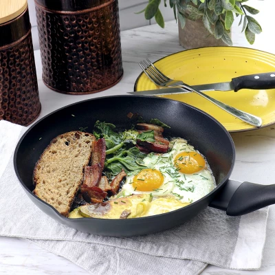 Oster® Oster Kingsway 12 Inch Aluminum Nonstick Frying Pan In Black 3 Oster® Oster Kingsway 12 Inch Aluminum Nonstick Frying Pan In Black