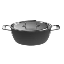 Demeyere Black 5 Stainless Steel With Ceramic Exterior Coating 3.5-qt Dutch Oven With Lid -Cookware Store GUEST fa63e8c4 a2f3 4156 bc84 9dc1c9f0b4a0