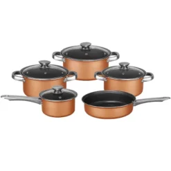 Brentwood 9 Piece Non Stick Cookware Set In Copper -Cookware Store GUEST faa0f5fd 2470 4356 854f ae31f5772184