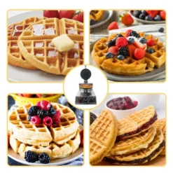 Waffle Maker, Stainless Steel Electric Waffle Machine - 1200W Single Head With Non-Stick Coating For Home & Commercial Use 11 Waffle Maker, Stainless Steel Electric Waffle Machine - 1200W Single Head With Non-Stick Coating For Home & Commercial Use -Cookware Store GUEST fd06538b e1ec 4722 ae0d b3d9ad2fda15