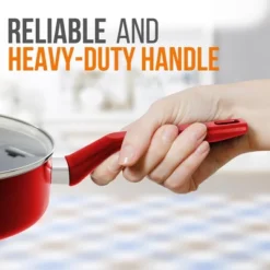 NutriChef Saucepan Pot With Lid - Non-stick High-Qualified Kitchen Cookware With See-Through Tempered Glass Lids, 3 QT 11 NutriChef Saucepan Pot With Lid - Non-stick High-Qualified Kitchen Cookware With See-Through Tempered Glass Lids, 3 QT -Cookware Store GUEST fd3ef0c7 603b 478f 9803 cbe769c523c3