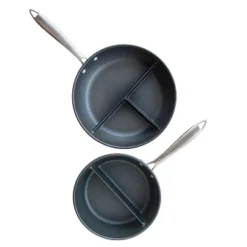 Nordic Ware Divided Sauté And Sauce Pan Set 13 Nordic Ware Divided Sauté And Sauce Pan Set -Cookware Store GUEST fd450da6 9721 4555 bd0e 70fbffdff513