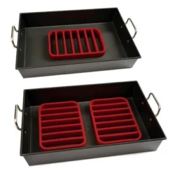 Norpro 9" X 6" Nonstick Silicone Rectangle Roast Rack And Trivet -Cookware Store GUEST fd79d6cc 950f 4807 b466 8b52c44130ea