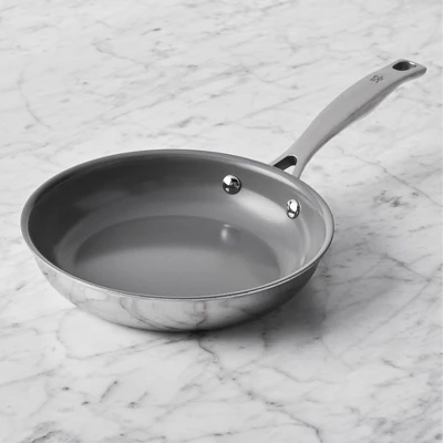 Henckels Clad H3 8-inch Stainless Steel Ceramic Nonstick Fry Pan 6 Henckels Clad H3 8-inch Stainless Steel Ceramic Nonstick Fry Pan - Image 4