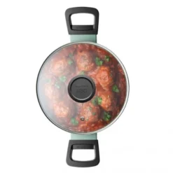 BergHOFF Sage And Slate Non-stick Aluminum 7Pc Cookware Set With Glass Lid -Cookware Store GUEST fe4068bf 678d 4fb9 9521 9406ec09a99c