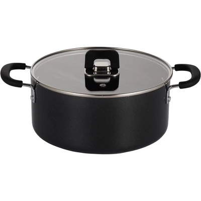 NutriChef Casserole With Lid-Non-Stick Stylish Kitchen Cookware With Foldable Knob, 5 Quart, Works With Model: NCCWSTKBLK (Black), One Size 3 NutriChef Casserole With Lid-Non-Stick Stylish Kitchen Cookware With Foldable Knob, 5 Quart, Works With Model: NCCWSTKBLK (Black), One Size