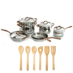 BergHOFF Ouro Gold 17Pc 18/10 Stainless Steel Cookware Set -Cookware Store GUEST fe925bc4 fcc6 49c9 9ede f43c5b3623c6